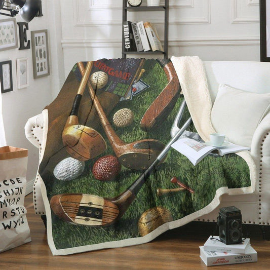 Golf HN290824F Sherpa Fleece Blanket