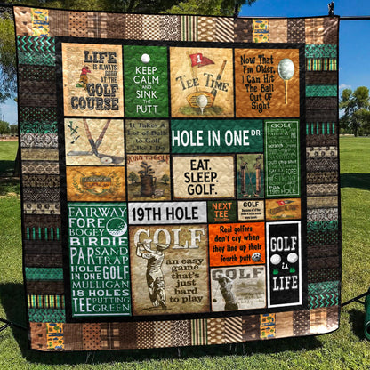 Golf YH3010307 Art Quilt