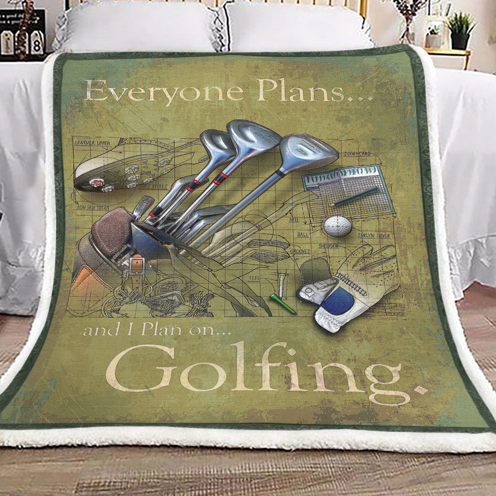 Golf NN0710074TT Sherpa Fleece Blanket