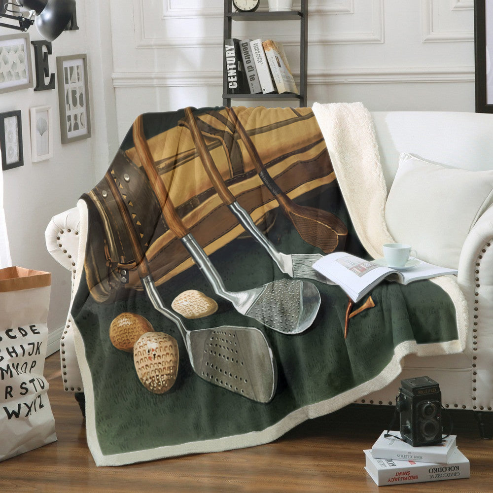 Golf TN0810060TT Sherpa Fleece Blanket
