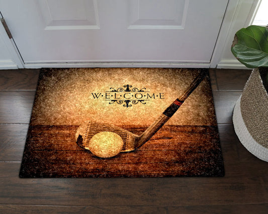 Golfer Welcome CLA1710060D Non-slip Door mats