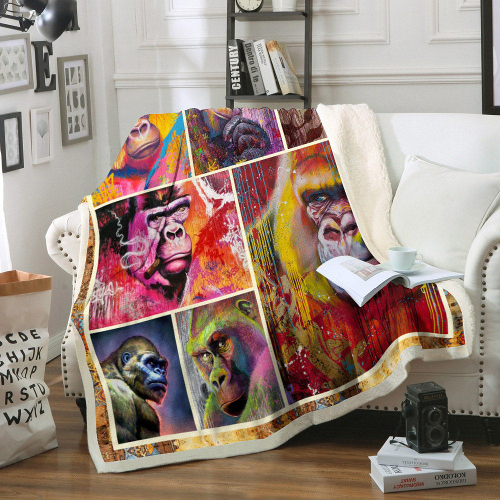 Gorilla CL02110699MDF Sherpa Fleece Blanket