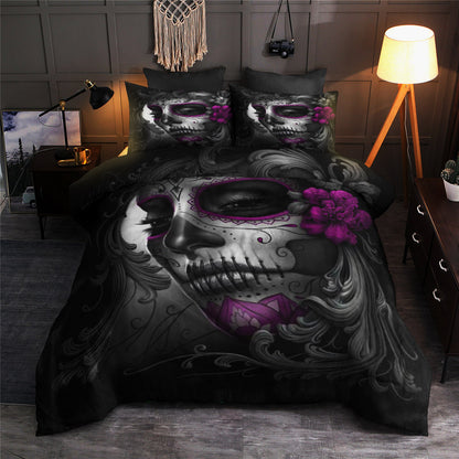 Gothic Skull Woman Flower CLA22100522B Bedding Sets