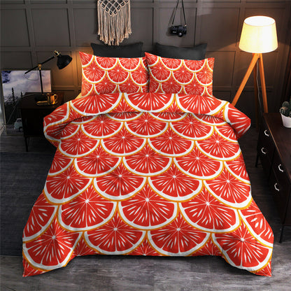Grapefruit Pattern Print Design CLA19101106B Bedding Sets