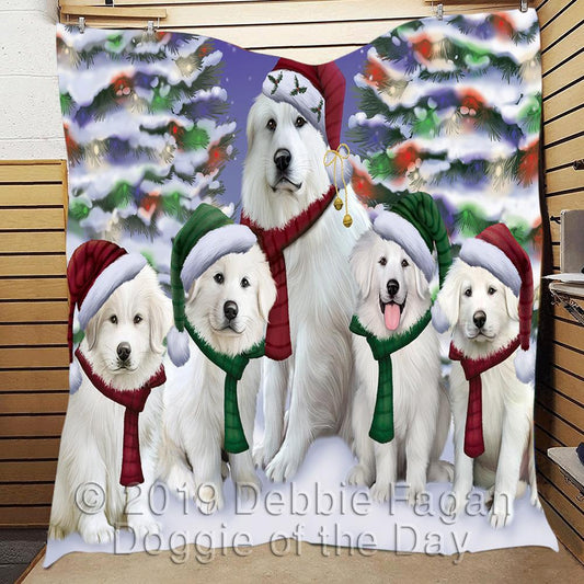 Great Pyrenees All CL18110983MDQ Quilt Blanket