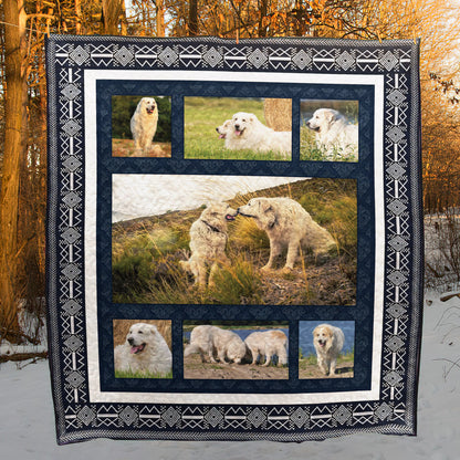 Great Pyrenees CL12110107MDQ Quilt Blanket