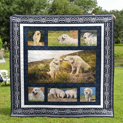 Great Pyrenees CL12110107MDQ Quilt Blanket