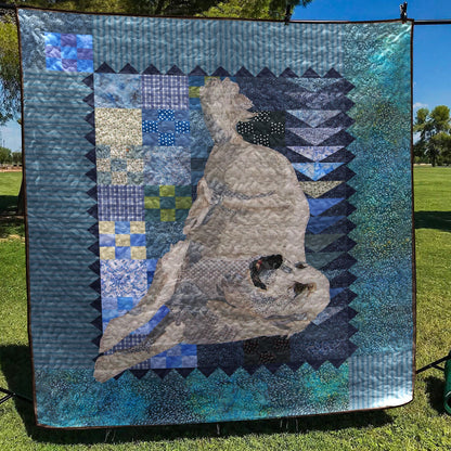 Great Pyrenees CLM0211258 Quilt Blanket