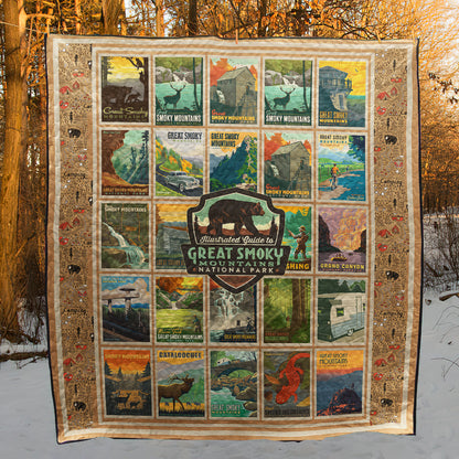 Great Smoky Mountains National Park Quilt Blanket TL080602Y