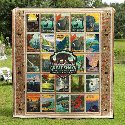 Great Smoky Mountains National Park Quilt Blanket TL080602Y