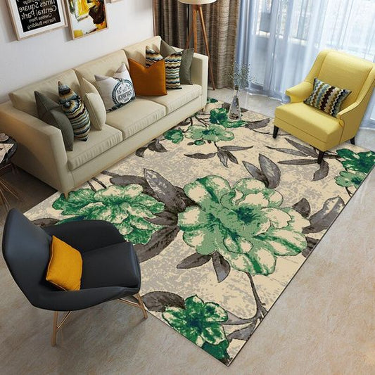 Green Flower CLP041035TM Rug