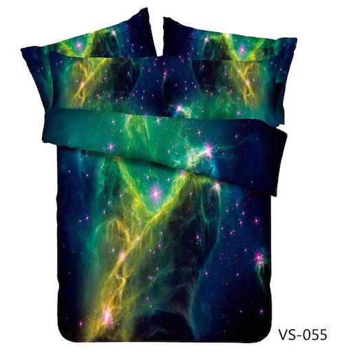 Green Galaxy CL07110495MDB Bedding Sets