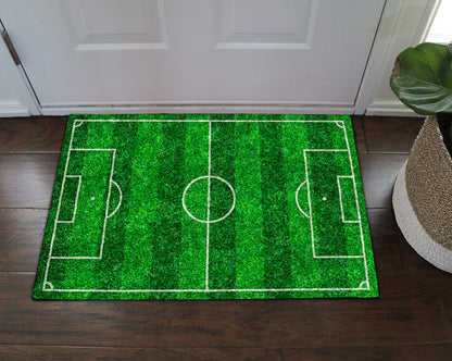Green Soccer Field CLA1710131D Non-slip Door mats