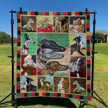 Greyhound YH3010309 Quilt Blanket