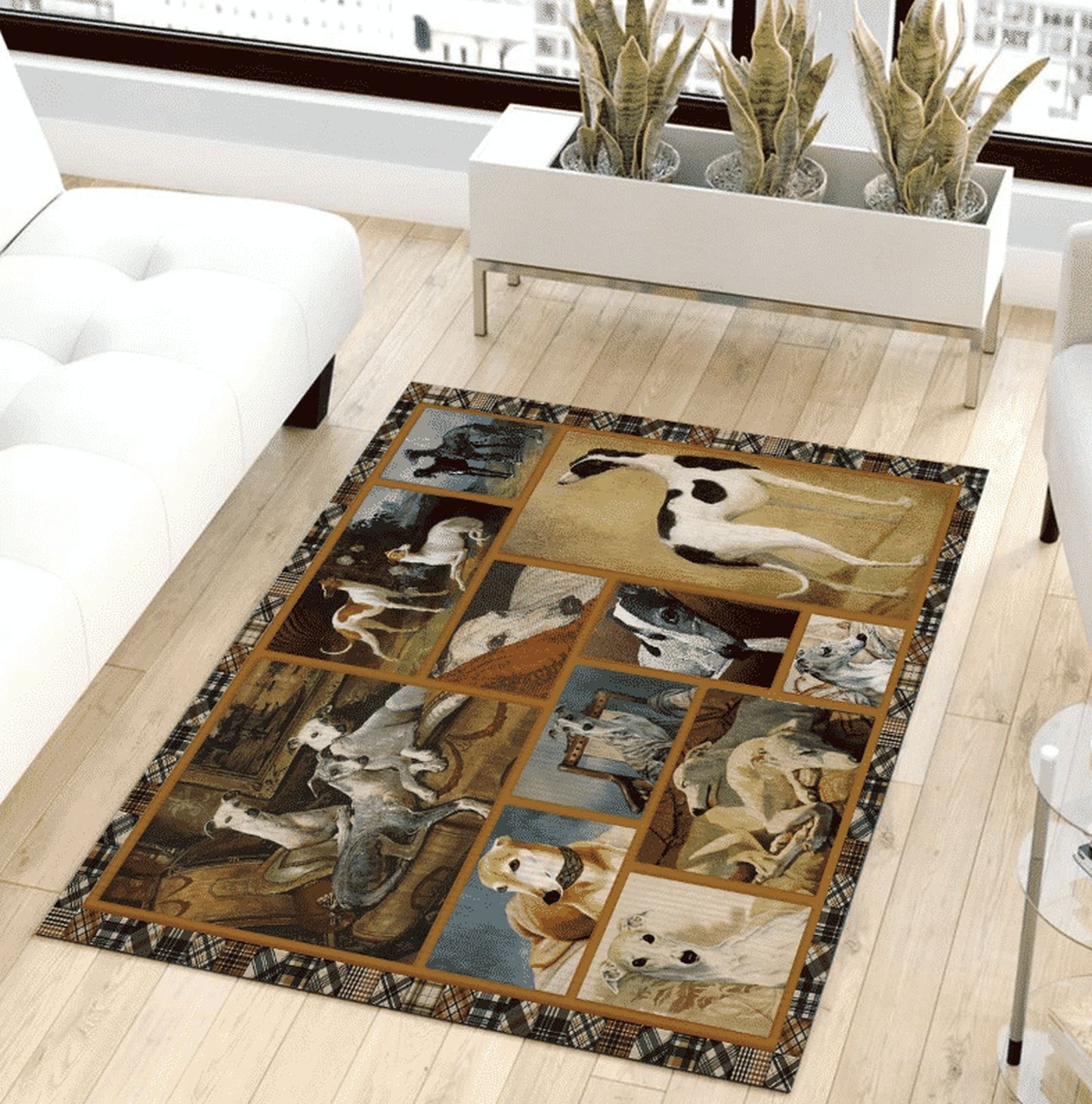 Greyhound A Thrilling Chase CLH0512138R Rug