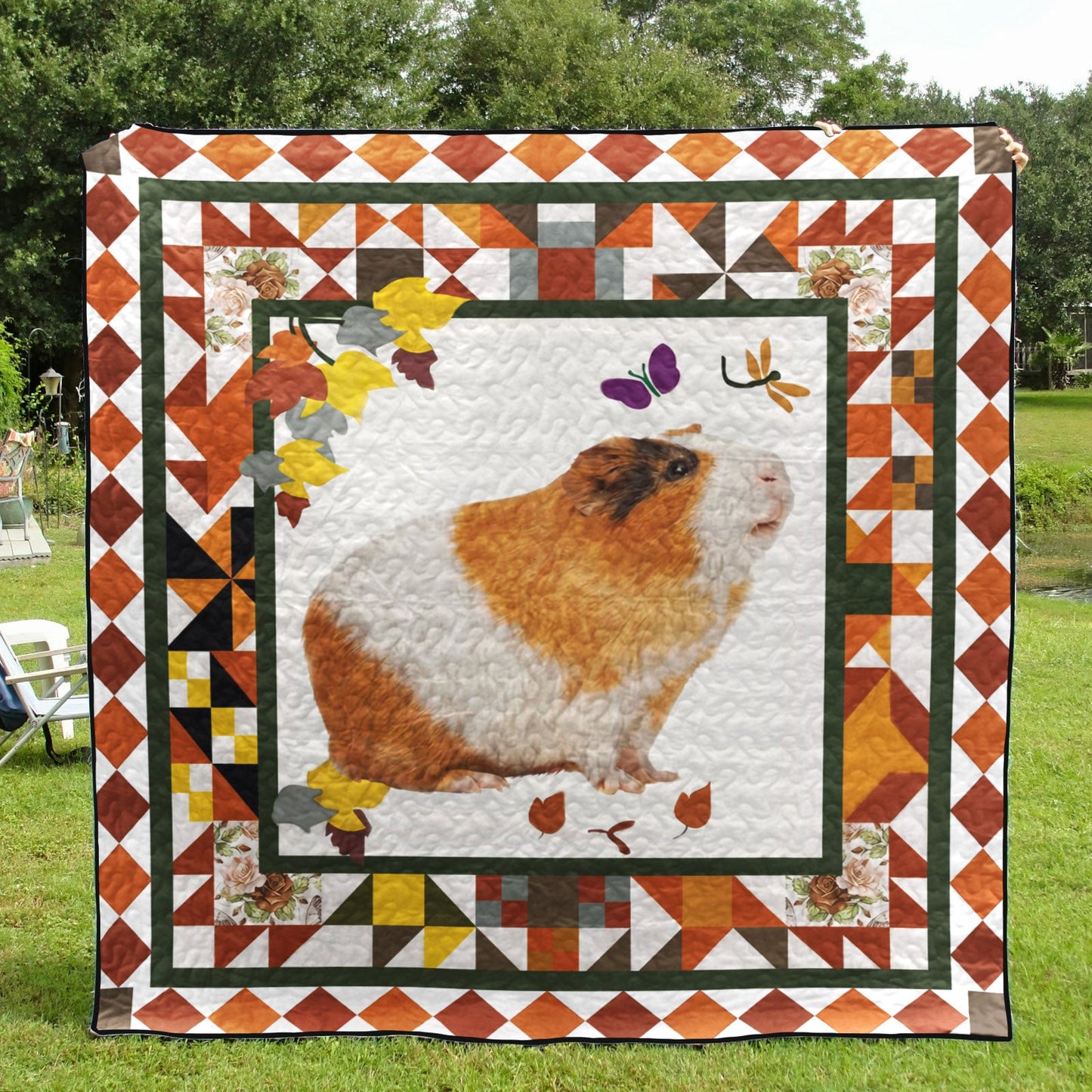 Guinea Pig CL14100241MDQ Quilt Blanket