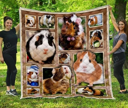 Guinea Pig CLM1511243 Quilt Blanket