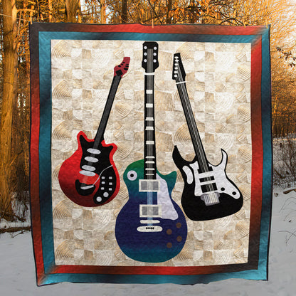 Guitar BL120625 Quilt Blanket