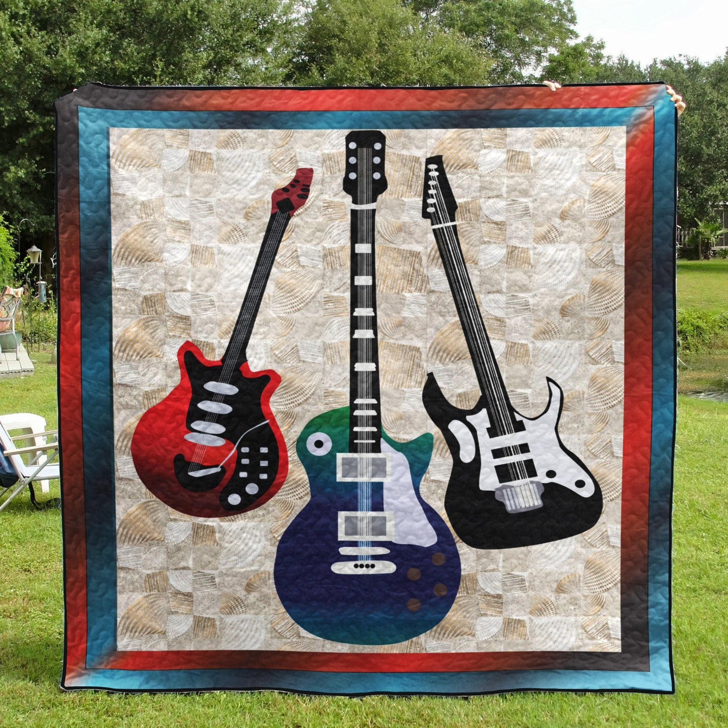 Guitar BL120625 Quilt Blanket