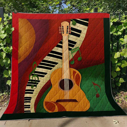 Guitar CG140608 Quilt Blanket