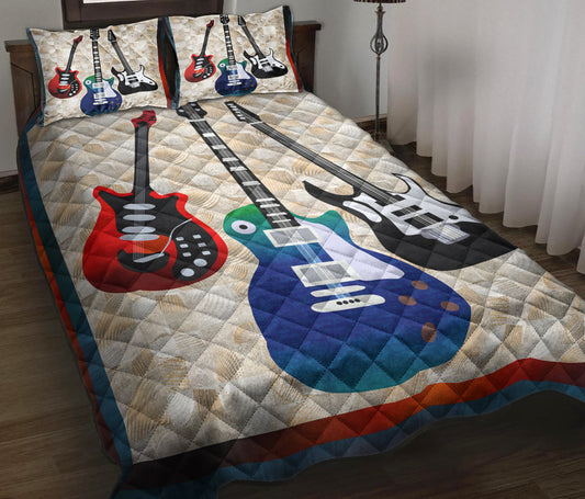 Guitar Quilt Bedding Set TL090929