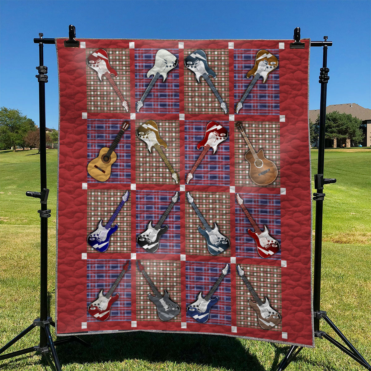 Guitar TD2709415 Quilt Blanket