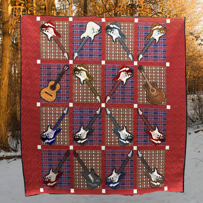 Guitar TD2709415 Quilt Blanket