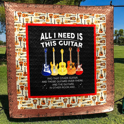 Guitar TD2809570 Quilt Blanket