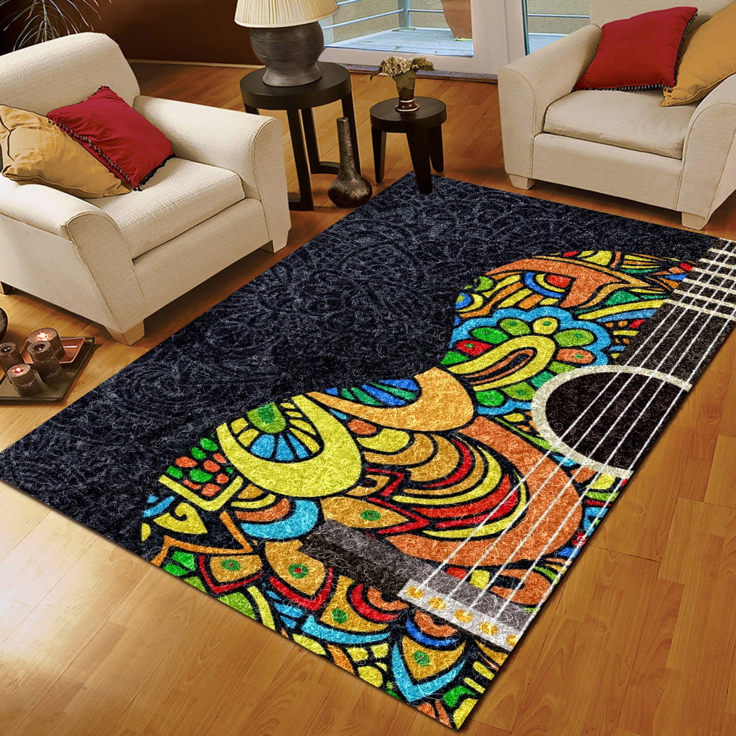 Guitar HM020819M Rug
