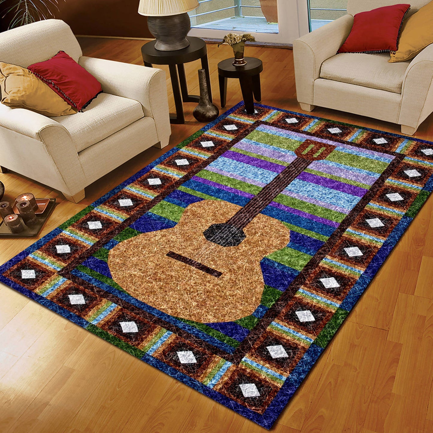 Guitar BL160826R Rug