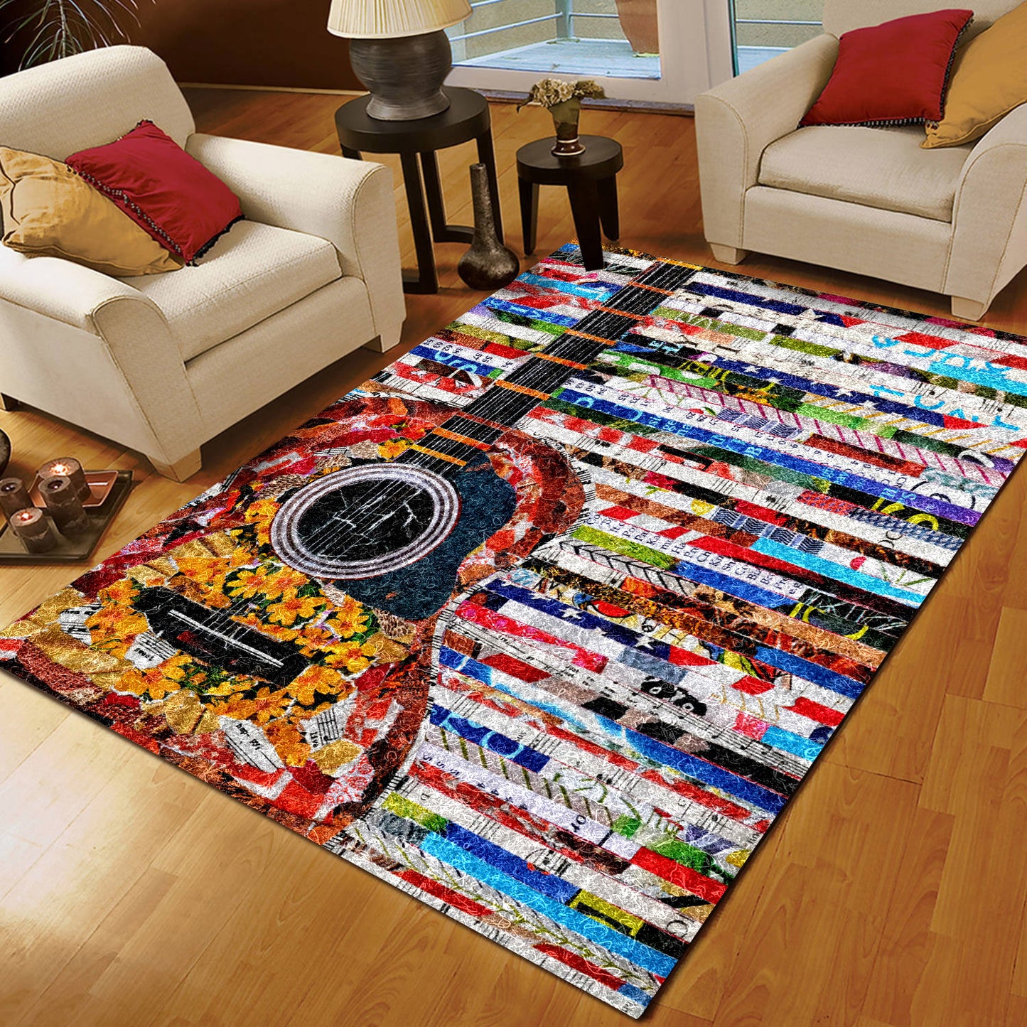 Guitar BT190838R Rug