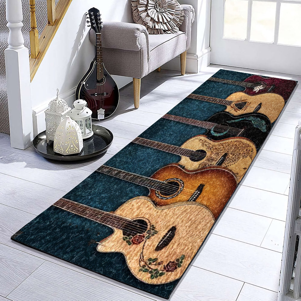 Guitar BT190935R Runner Rug