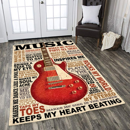 Guitar CL160965MDR Rug