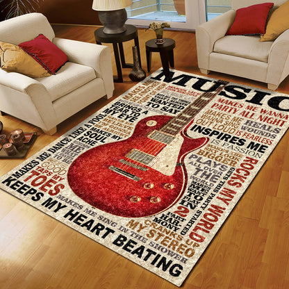 Guitar CL160965MDR Rug