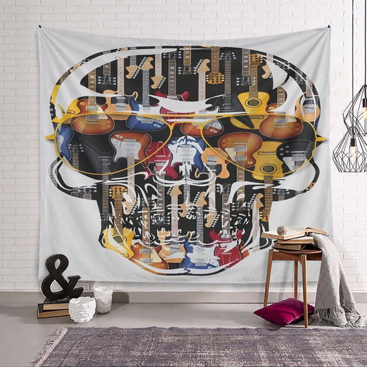 Guitar CL280820MDT Decorative Wall Hanging Tapestry