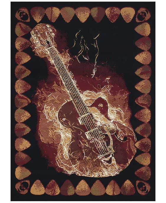 Guitar CLA0410060R Rug