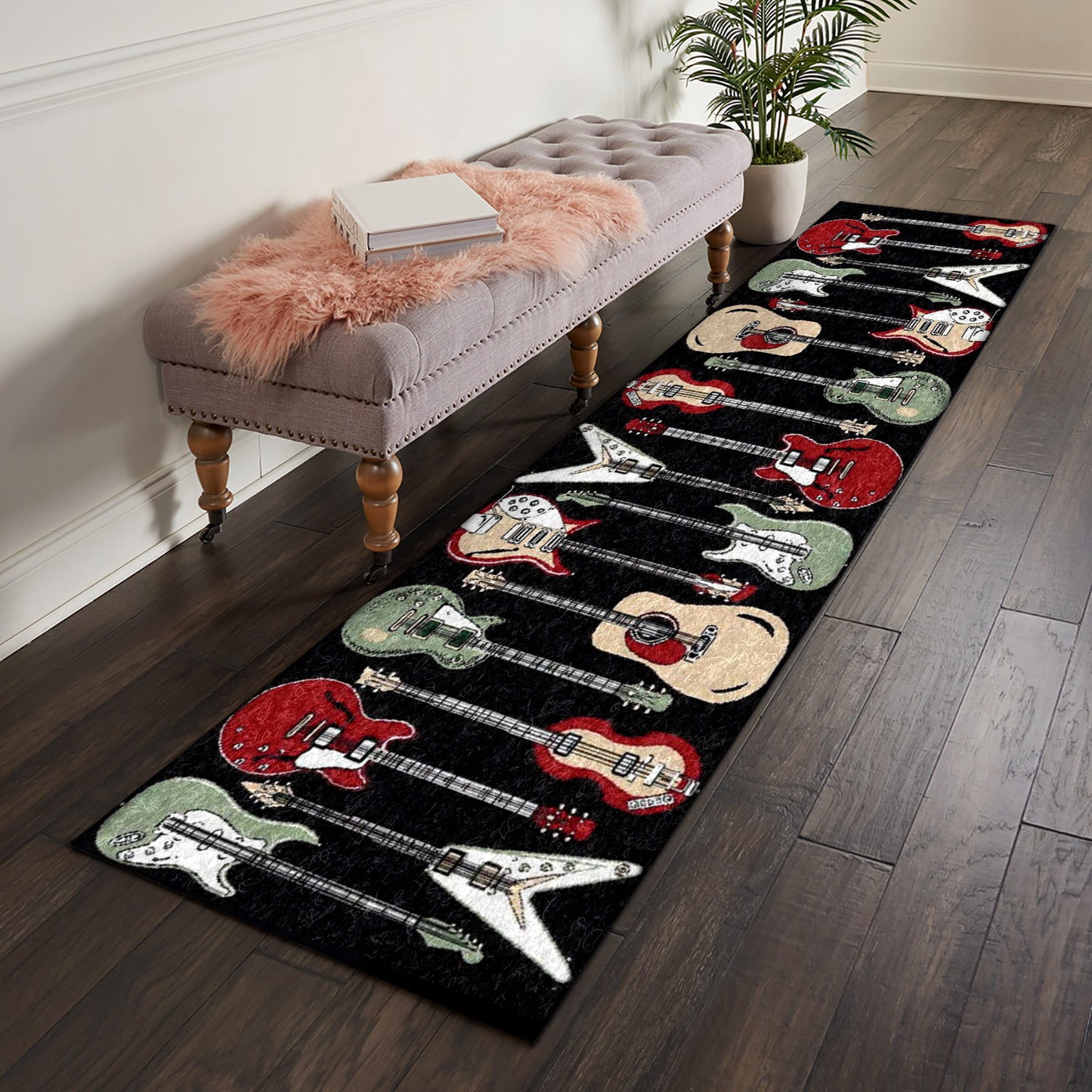 Guitar CLA1609092RU Runner Rug