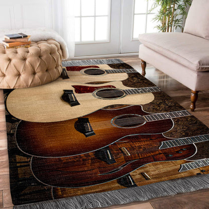 Guitar HM0110069F Decorative Floor-cloth