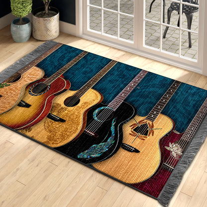 Guitar HM0110070F Decorative Floor-cloth