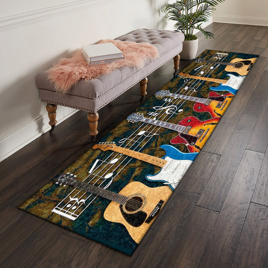 Guitar HM031054N Runner Rug