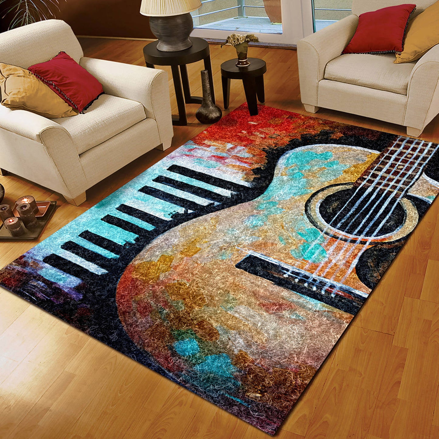 Guitar HM070851M Rug
