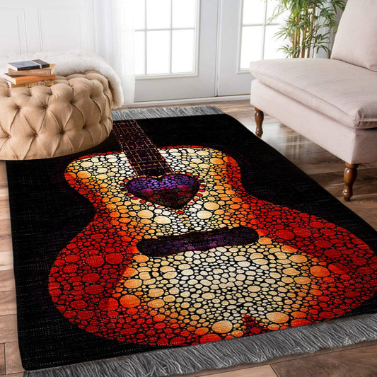 Guitar HM1609088F Decorative Floor-cloth
