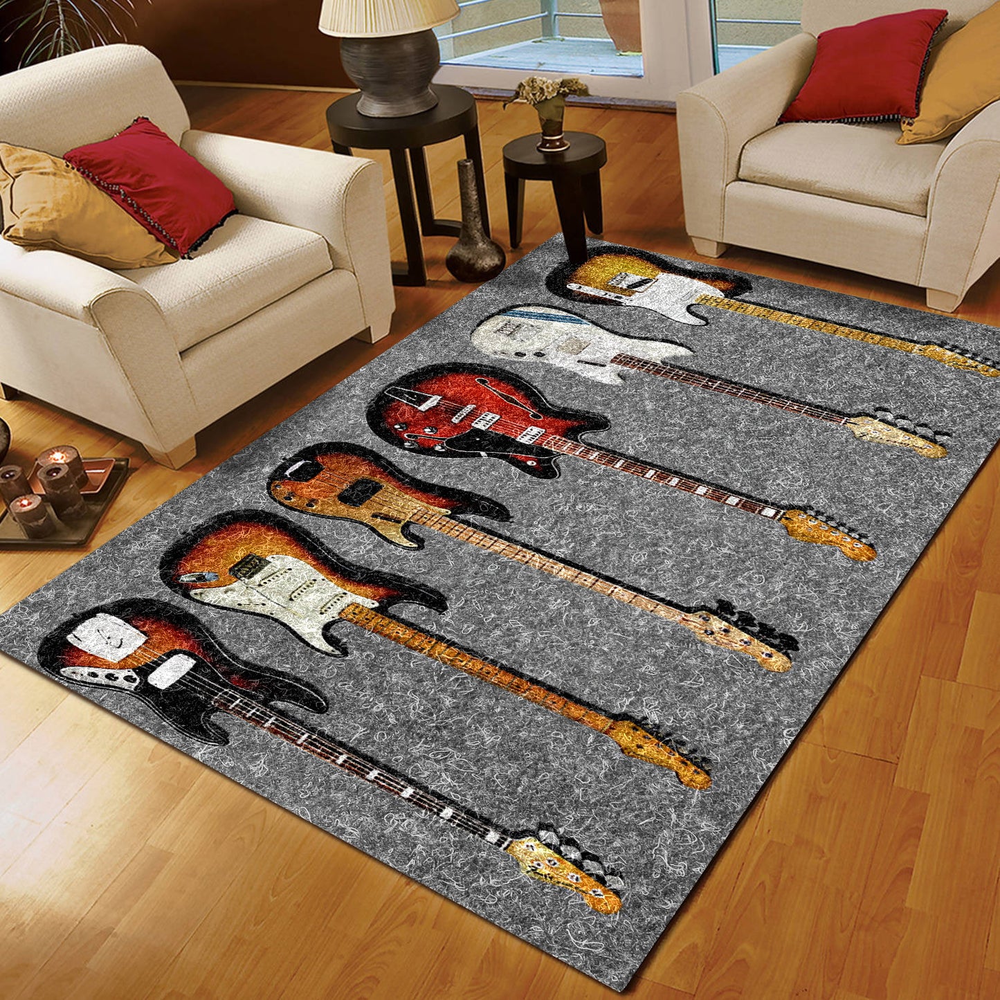 Guitar HM200817M Rug
