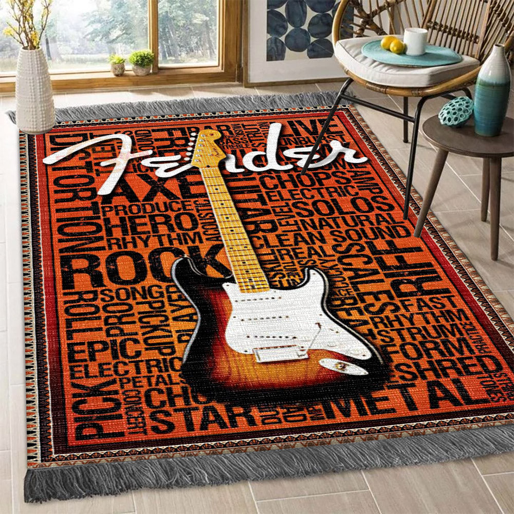 Guitar HM2409059F Decorative Floor-cloth