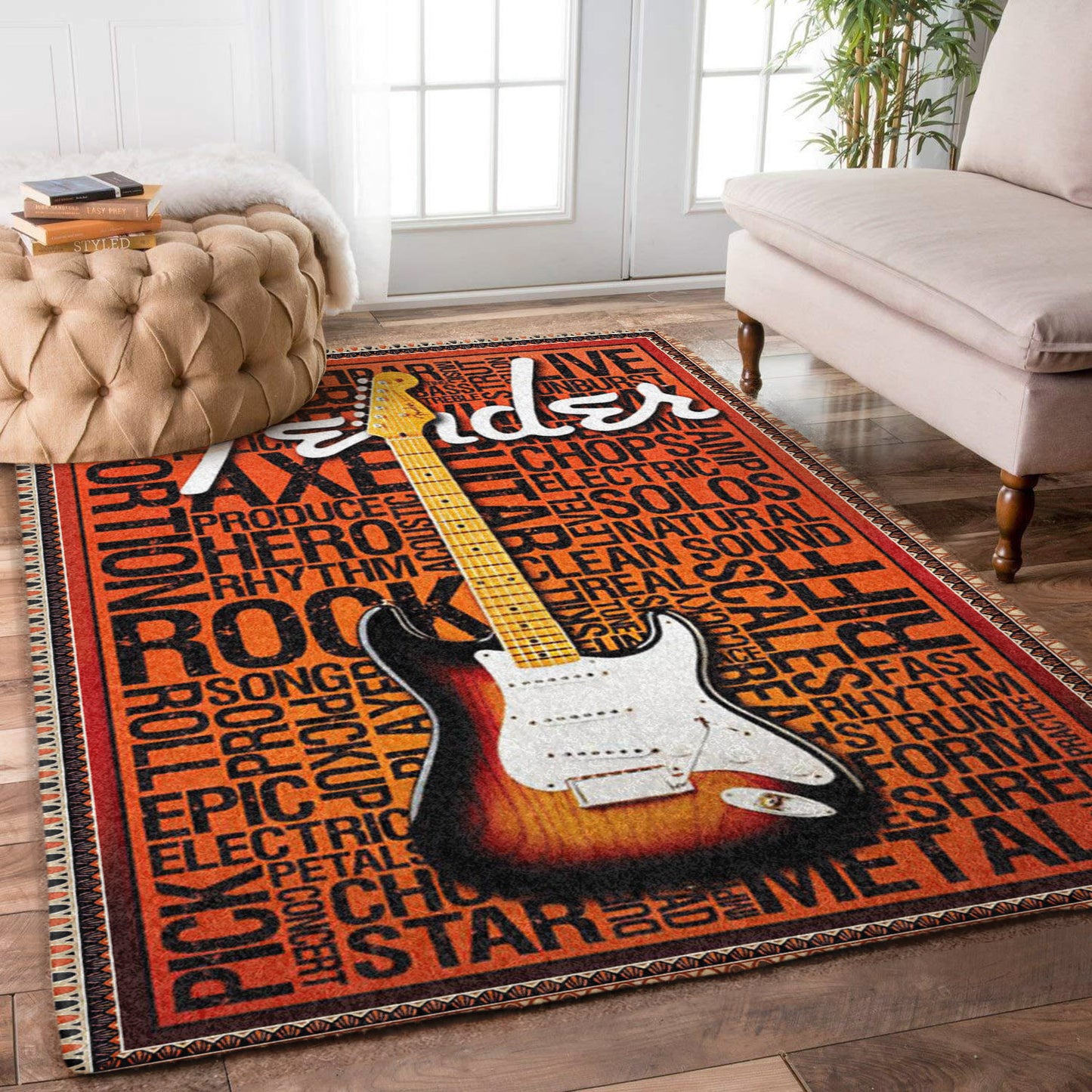 Guitar HM2409059M Rug