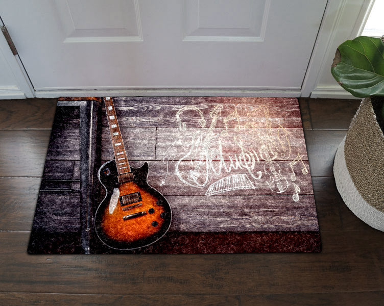 Guitar HN011029D Non-slip Door mats