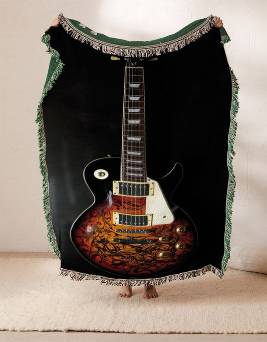 Guitar HN1410156S Throw Blankets For Sofa