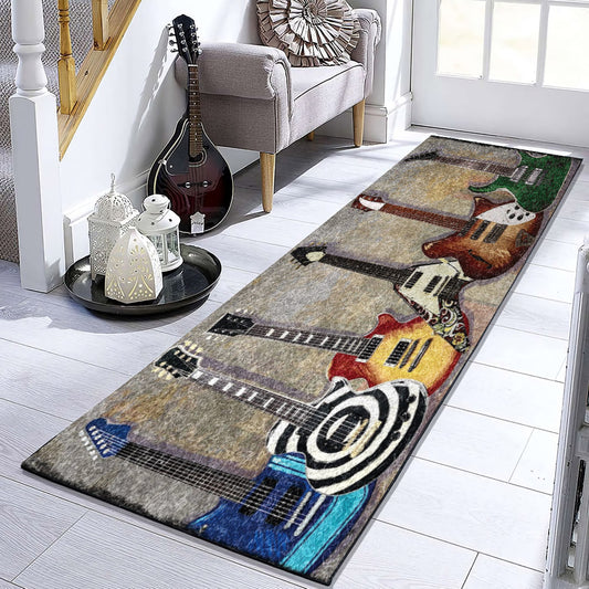 Guitar HN190936R Runner Rug