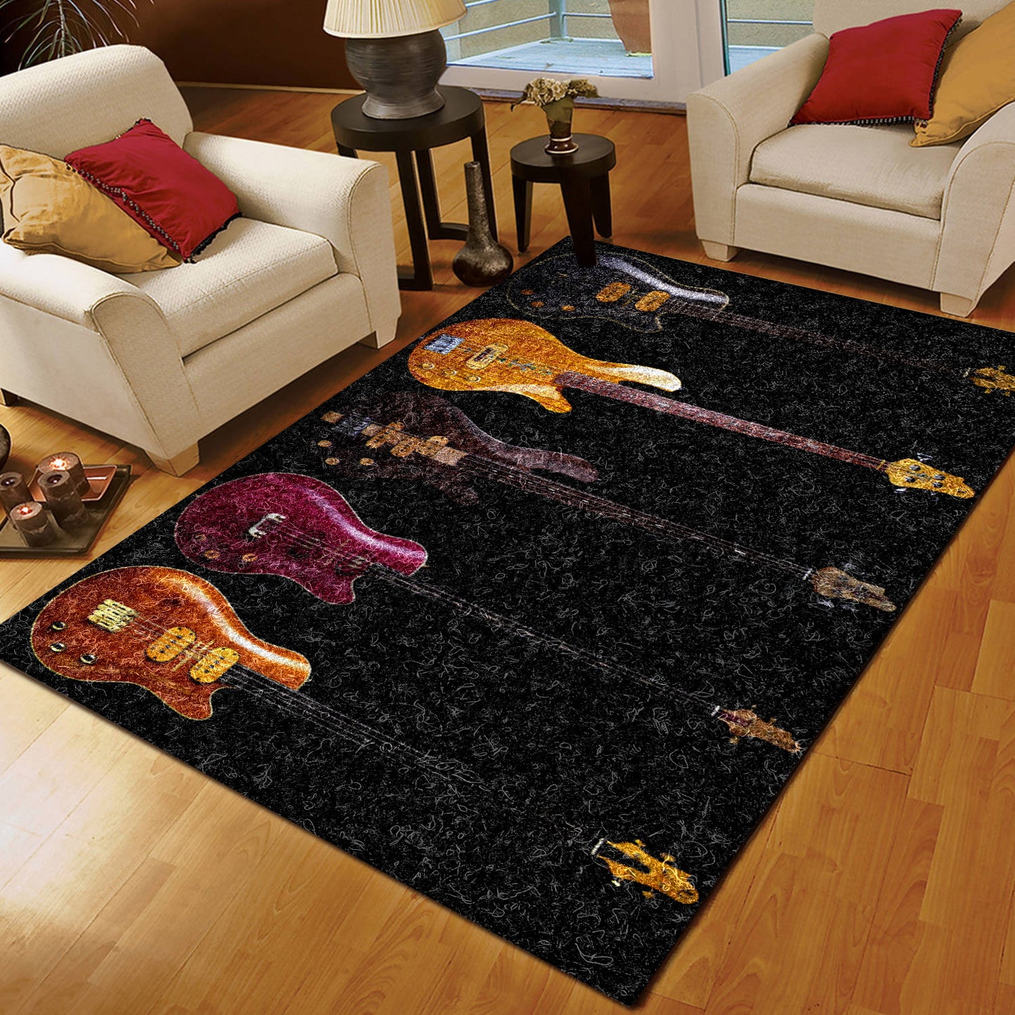 Guitar HN300731T Rug