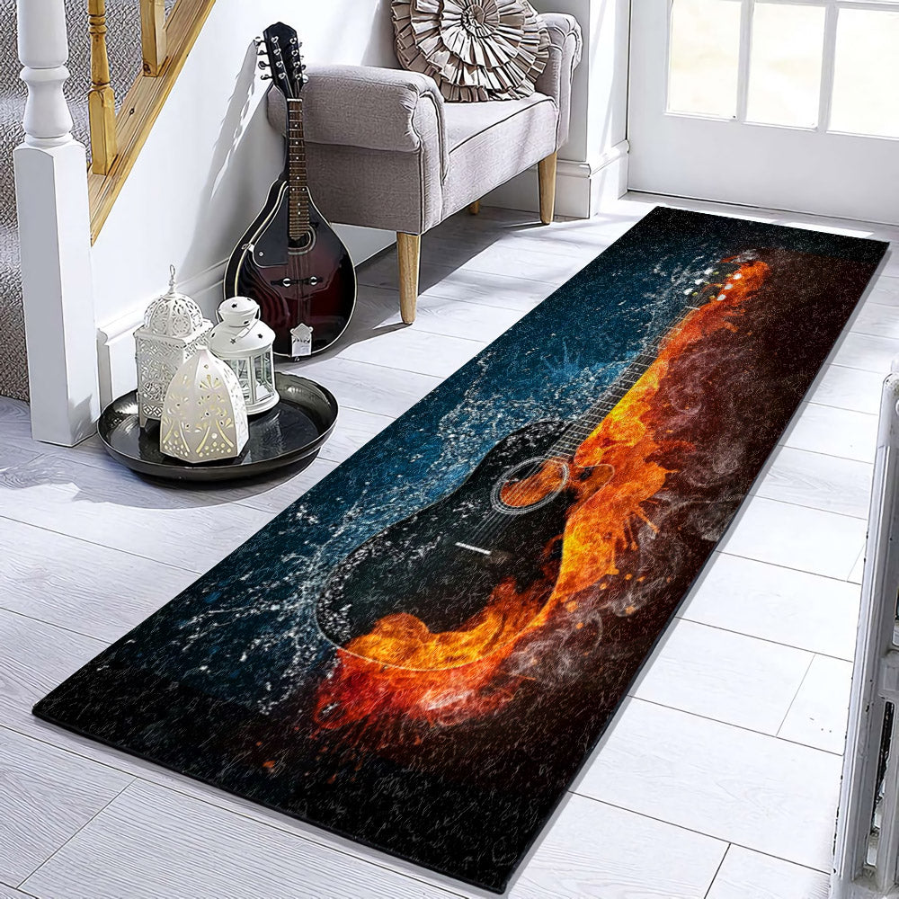 Guitar Music BT0511055RU Runner Rug
